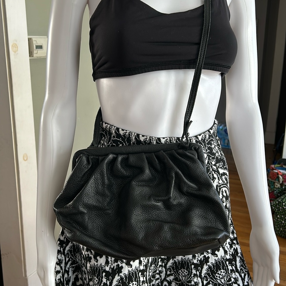 Free People leather crossbody bag